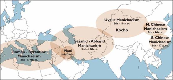 Manichaeism Map