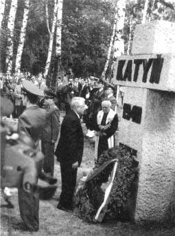 Boris Yeltsin Katyn
