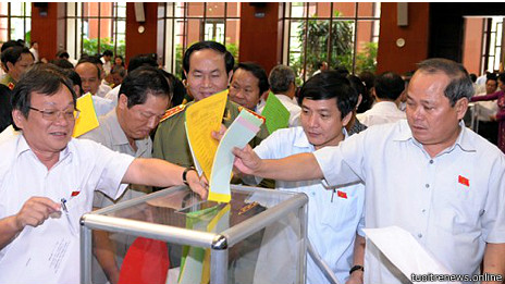 Đa số đại biểu Quốc hội Việt Nam là đảng viên đảng cộng sản