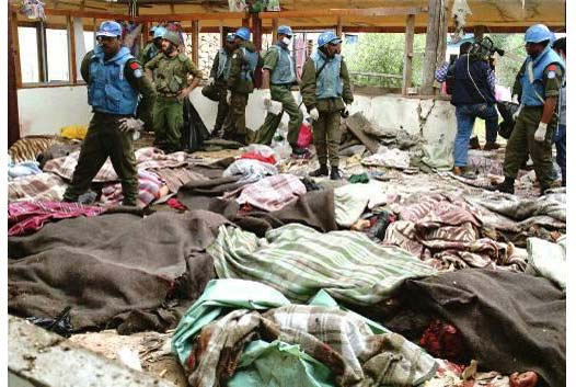 Năm 1996, Israel pháo tập 38 quả 155mm vào căn cứ LHQ tại Qana, Nam Lebanon là nơi đang có 800 thường dân lánh nạn làm thiệt mạng 106 thường dân, 114 bị thương cùng với 4 quân nhân UNIFIL (LHQ). Bản điều tra của LHQ cho đây là cố tình, có 2 trực thăng và 1 máy bay không người lái hiện diện để hướng dẫn pháo tập và Israel cho đây là tai nạn do bất cẩn gây ra. LHQ thông qua nghị quyết đòi 1.7 triệu USD tiền xây dựng lại căn cứ, tất nhiên là Israel không trả chắc là để đợi 2000 năm nữa