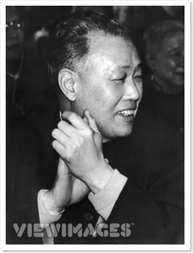 Triệu Tử Dương vào đầu tháng 9 năm 1980, sau khi được chính thức phong chức Thủ Tướng. (Ảnh Keystone/Getty)