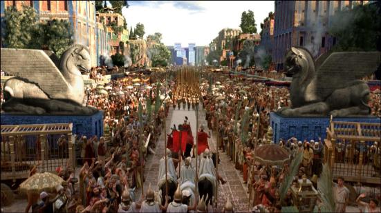 Thành Babylon trong phim Alexander đại đế