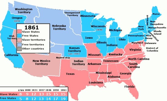 american territory expand 1787 – 1861