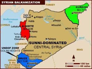 Disintegrating Syria