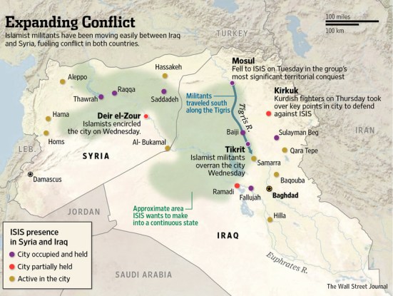 Khu vực lãnh thổ do Nhà nước Hồi Giáo (IS) kiểm soát
