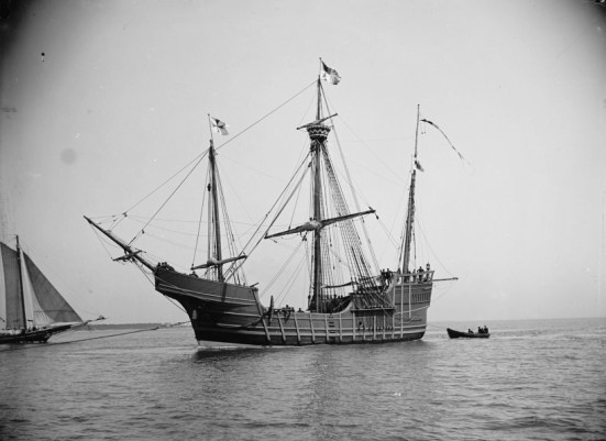 Chiến Santa Maria (thuộc loại “nao”), một trong những chiếc thuyền viễn dương của Christopher Columbus