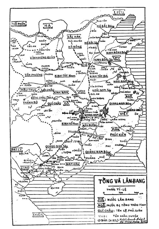 Bản đồ IIa - Tống và Lân Bang