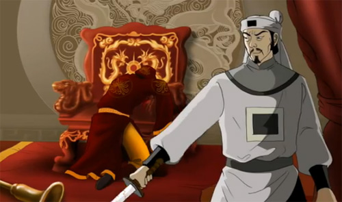 Bối cảnh Kiều Công Tiễn sát hại Dương Đình nghĩa tại thành Đại La( phim hoạt hình Đại chiến Bạch Đằng-  Thùy Diệp, Thanh Đức, Ngọc Chính, Trần Hậu, Minh Quyền, Đức Thịnh) 