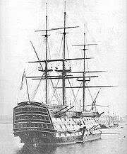 Chiếc Victoria, kỳ hạm của đô đốc Hải quân Anh Horatio Nelson