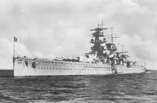 Thiết giáp hạm bỏ túi chiếc Admiral Graf Spee