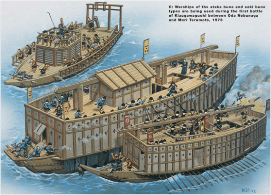 Sekibune và Atakebune