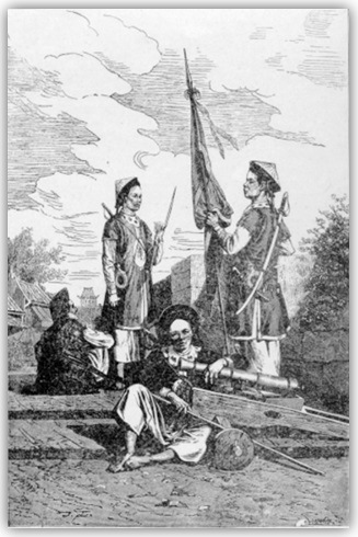 John Crawfurd, nhà du lịch người Anh từng được phép viếng thăm Kinh Thành Huế năm 1822, miêu tả: “Khoảng diện tích trong thành có nhiều con đường đều đặn và rộng rãi, chạy cắt nhau ở những góc vuông… Những điều đầu tiên bên trong nội thành gây sự tò mò của chúng tôi là những kho lúa của triều đình. Chúng tạo thành những dãy khổng lồ của nhiều căn được sắp đặt theo một thứ tự đều đặn, chứa đầy lúa gạo, mà chúng tôi nghe nói có thể nuôi cả kinh thành trong nhiều năm. Sự tích trữ lương thực này có tác dụng giữ vững chính sách độc đoán của triều đình… Những kiến trúc binh xá ở đây thật tối ưu. Kể về phương diện có hàng lối ngăn nắp và sạch sẽ thì các binh xá này tỏ ra không thua kém so với các đạo quân được tổ chức tốt nhất ở Âu Châu. Chúng dàn trải và bao bọc toàn bộ phần ngoài Kinh Thành. Nghe nói thường có từ 12,000 đến 13,000 người trong đạo quân thường trực ở các binh xá tại kinh đô.” Phê bình kiến trúc Kinh Thành Huế, Le Rey, thuyền trưởng tàu Henri, người từng đến Huế năm 1819 phê bình: “Kinh Thành Huế nhất định là thành lũy đẹp và đều đặn nhất ở Indo-China, kể cả hai thành do người Anh làm là William ở Calcutta và Saint Georges ở Madras.” John Crawfurd, nhà du lịch người Anh từng được phép viếng thăm Kinh Thành Huế năm 1822, lúc về nước viết sách ca ngợi công trình của nó và kết luận: “Không cần phải nói, đối với một pháo đài như thế này một kẻ thù ở Á Châu không làm gì hạ nổi. Nhược điểm lớn nhất của nó ở chỗ nó rộng mênh mông. Tôi tưởng phải cần đến ít nhất một đạo quân 50,000 người mới đủ cho sự phòng thủ.” Oái oăm thay, thành lũy này lại it nhất hai lần thất thủ và chỉ trong thời gian nhanh chóng nhất. Lần thứ nhất vào ngày 5 tháng Bảy năm 1887, cái ngày mà mọi người dân Huế đều gọi là ngày Kinh Đô Thất Thủ, nhiều trăm người dân vô tội bị chết vạ oan, hiện nay hằng năm, người dân Huế làm lễ cầu hồn rất trang nghiêm tại ngã tư Âm Hồn, bên trong cửa Đông Ba. Lần thứ hai vào dịp Tết Mậu Thân, 1968, thành mất chỉ trong một buổi sáng. Đó là một dấu hỏi lớn về mặt chiến thuật và chiến lược của nó.