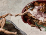 Họa phẩm ‘Sự sáng tạo Adam’ của&nbsp;Michelangelo