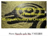 Geometric Essence of the Absolute Unity of Duality in&nbsp;Creation