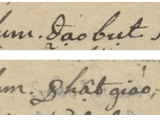  “Tiếng Việt từ TK 17: một số cách dùng Phật giáo như đạo bụt/tượng bụt/lạy bụt/thờ bụt so với bút … luân hồi, vô thường  …” (phần&nbsp;50)